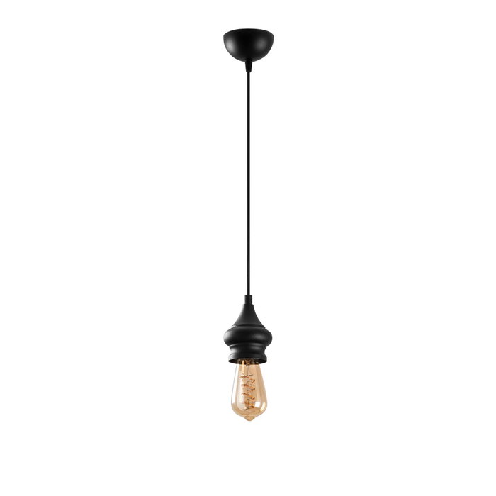 Opviq Alaaddin - 2621 Lámpara de araña negra ajustable